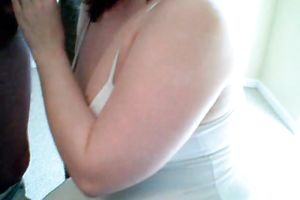 Hot bulky hotwife of mine gives me excellent oral stimulation on private video