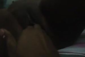 Lusty dark night pleasures of my buddy and his perverted wifey on web camera