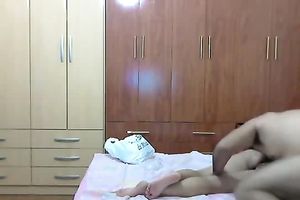 Kinky Desi dilettante couple just loves fucking in sideways position
