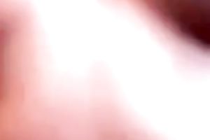 Torrid natural str8 haired legal age teenager with cute milk cans acquires new cookie shoved