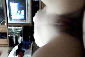 Delicious and sexy dark brown on the POV clip rides me