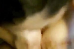 Nasty beauty with large hooters gives me some great titjob