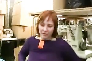 My sizzling hawt ginger slut irons raiment all exposed