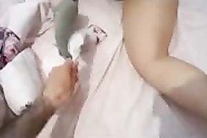 My barefaced Iranian GF knows how to give a valuable footjob