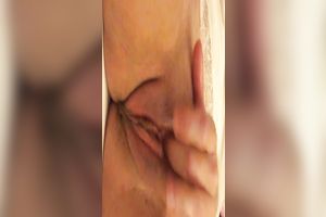 Check out dope closeup of my ex-girlfriend's wet shaved vagina lips