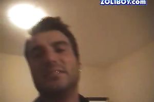 Svelte hot smiling blondie has a phone conversation