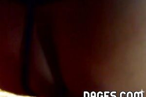 Naughty and marvelous horny white wife enjoys outdoors and engulfing knob