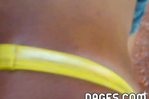 Naughty and marvelous horny white wife enjoys outdoors and engulfing knob