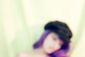 Gorgeous white white wife on paid web camera makes a hell of a show