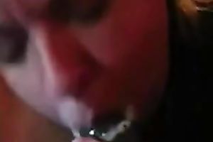 Fat and wicked white neighbour blowing cock on POV episode