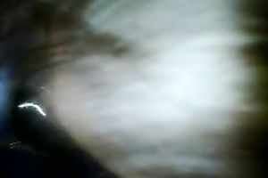 Amateur black haired harlot got completely into engulfing my buddy's unbending prick