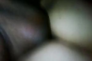 Amateur black haired harlot got completely into engulfing my buddy's unbending prick
