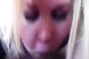 Chubby pierced golden-haired enjoys working on my prick in POV episode