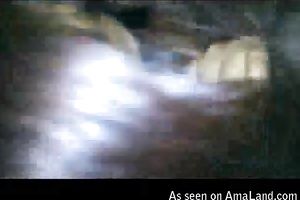 Dirty college honey gives head and receives thirsty for cum