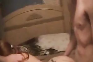 My 2 friends bang my plump white cheating wife whilst I film 'em