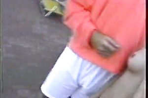 Lusty brunette hair legal age teenager with hirsute slit gives oral sex engulfing thick weenie