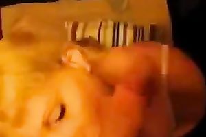 Short haired auburn white women of my buddy gives him a terrific BJ