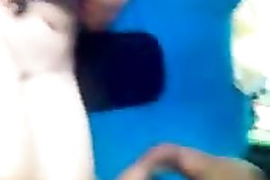 Kinky allies from college fuck impure in a car on a back seat