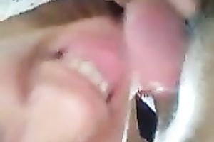 Amazing POV scene with my ex GF working on my hard schlong