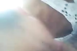 Amazing POV scene with my ex GF working on my hard schlong