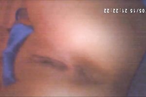 My aged Asian husband exposes her holes in homemade sex movie scene