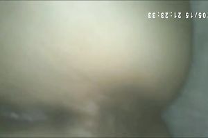 My aged Asian husband exposes her holes in homemade sex movie scene