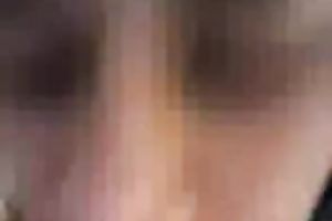 Dark haired lewd non-professional brunette hair was riding unyielding shlong on livecam