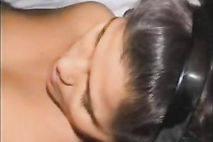 He cums on her petite brown love muffins after blow job on livecam