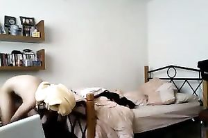 Hidden cam vid with my ex GF dressing up after shower