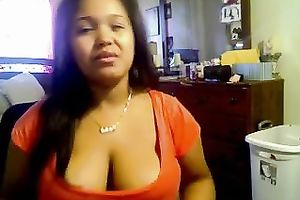 Awesome playful and eye catching webcam nympho undressed her large pointer sisters