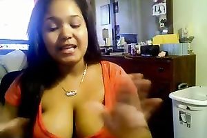 Awesome playful and eye catching webcam nympho undressed her large pointer sisters