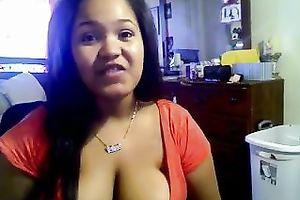 Awesome playful and eye catching webcam nympho undressed her large pointer sisters