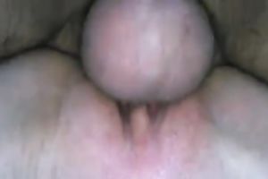 Shoving my hard cock in her cookie balls dip on our closeup episode