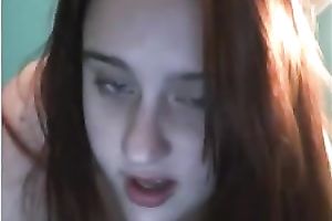 Red haired corpulent livecam nympho naked me her indeed priceless large billibongs