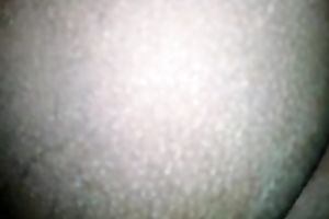 My lewd stud pounding my hirsute fur pie in a missionary position