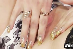 Depraved blond playgirl in her secy dark constricted got pounded hard