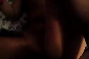 Awesome sex with my hawt brunette hair girlfriend on POV sex tape