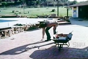 Female biology teacher decided to please her wet cookie