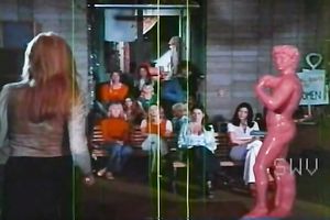 Female biology teacher decided to please her wet cookie