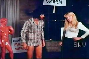 Female biology teacher decided to please her wet cookie