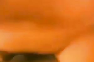 German chick riding large 10-Pounder in a cowgirl position