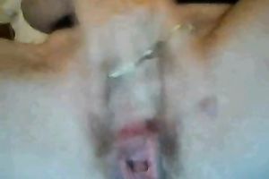 Mature UK whorable slutty wife worked on her soaked pussy on livecam
