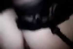 My breathtaking wifey receives her phat drooling cooch team-fucked