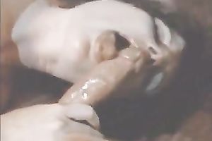 Curly haired brunette hair mama sucked my cock in far 1987