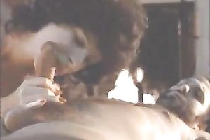 Curly haired brunette hair mama sucked my cock in far 1987