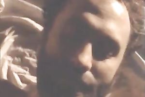 Curly haired brunette hair mama sucked my cock in far 1987