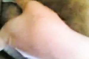 Lewd looking quite used dark brown Married slut got nailed missionary