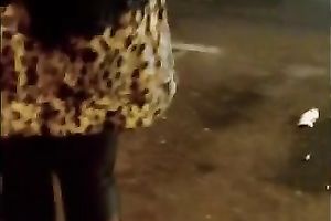 big beautiful woman mature horny white wife feels sassy in her stockings and high heels outdoors