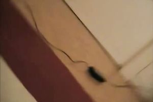 Naughty brunette hair non-professional skank tried real double penetration