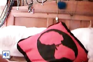 Very cute golden-haired legal age teenager honey on the web camera is about to receive wild